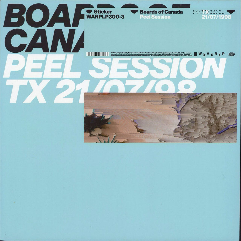 Boards Of Canada Peel Session TX 21/07/98 UK 12" vinyl single (12 inch record / Maxi-single) WARPLP300-3