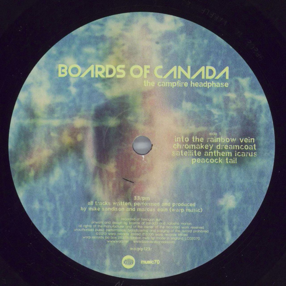 Boards Of Canada The Campfire Headphase - 2014 2nd issue UK 2-LP vinyl record set (Double LP Album) BOF2LTH823368