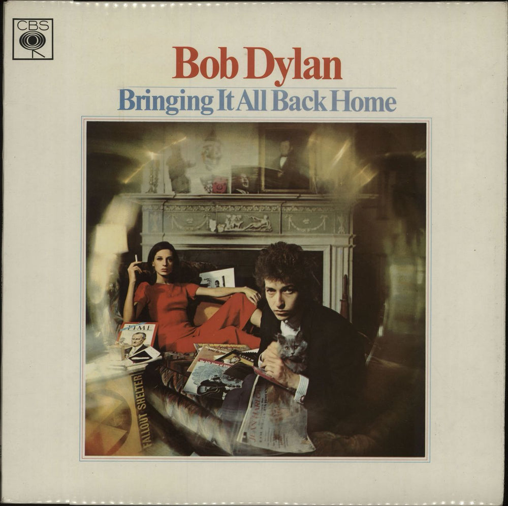 Bob Dylan Bringing It All Back Home - 70s smooth - Fr Lam UK vinyl LP album (LP record) 62515