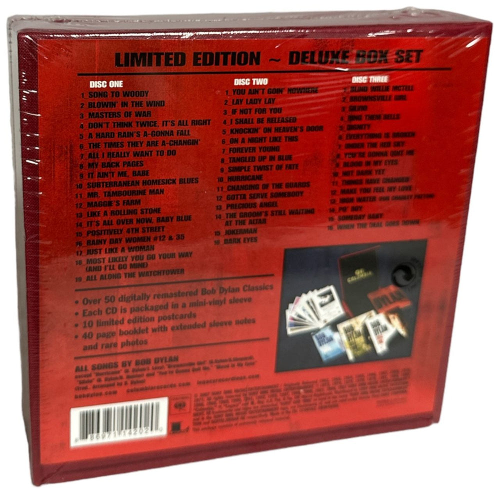 Bob Dylan Dylan - Sealed UK CD Album Box Set 886971142020