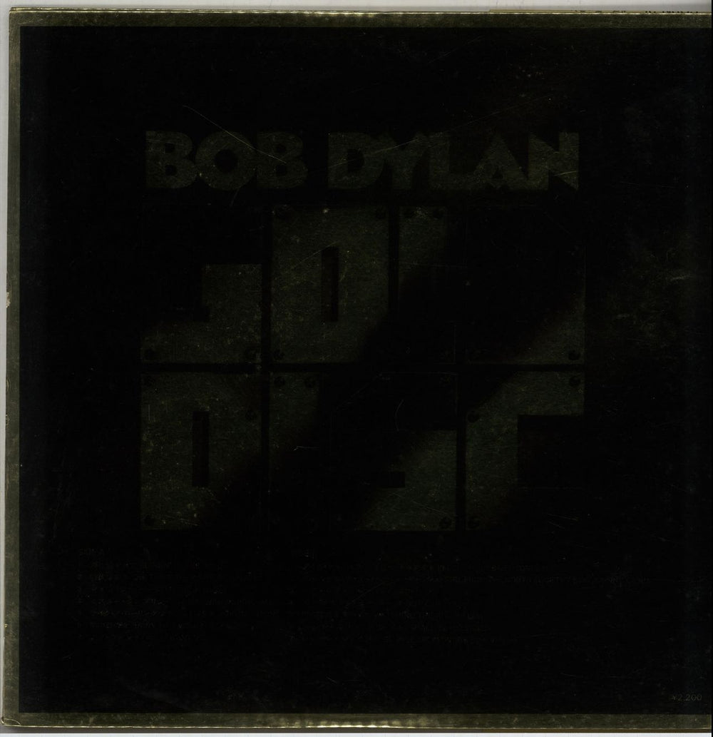 Bob Dylan Gold Disc Japanese vinyl LP album (LP record) DYLLPGO192498