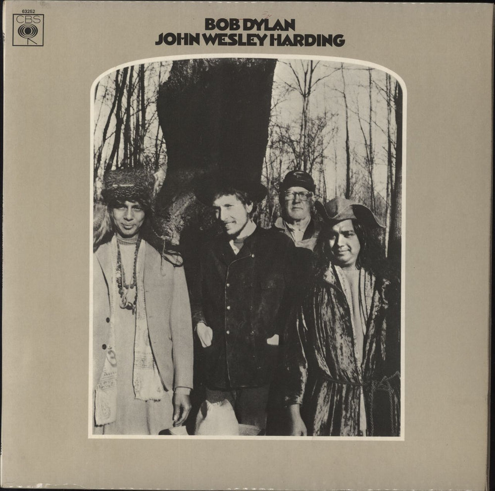 Bob Dylan John Wesley Harding - 2nd Stereo UK vinyl LP album (LP record) 63252