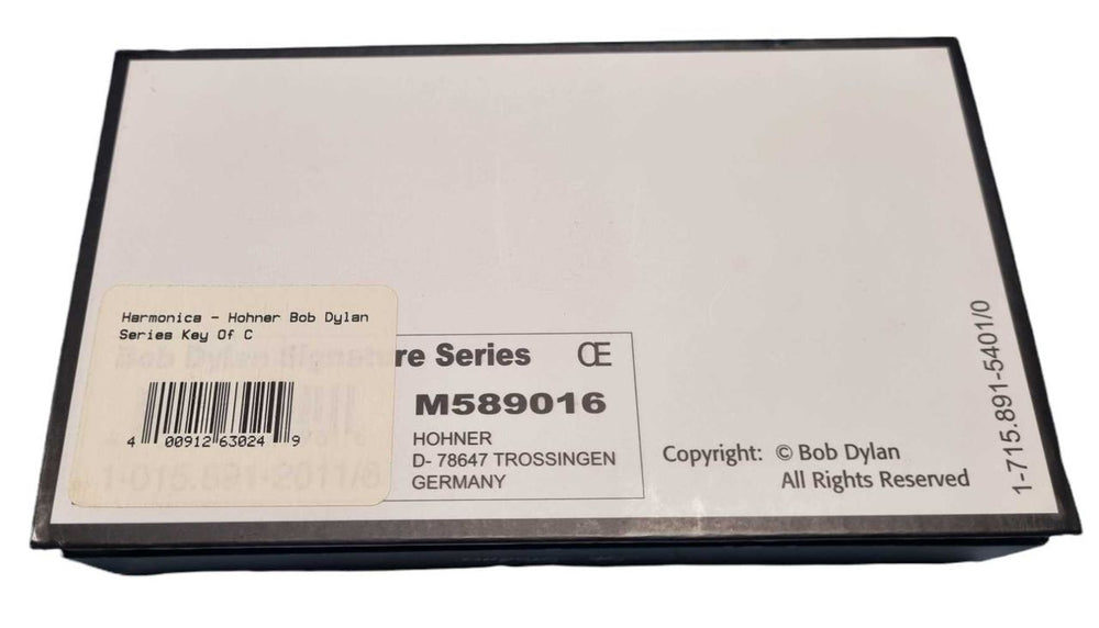 Bob Dylan Signature Series Harmonica - Key Of C German memorabilia