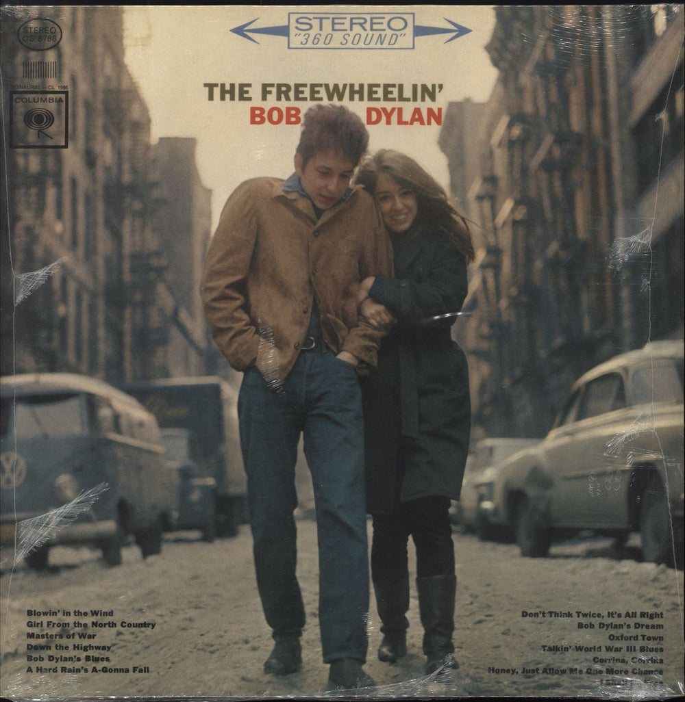 Bob Dylan The Freewheelin' Bob Dylan - 180gm Vinyl - Sealed Italian vinyl LP album (LP record) CS8786