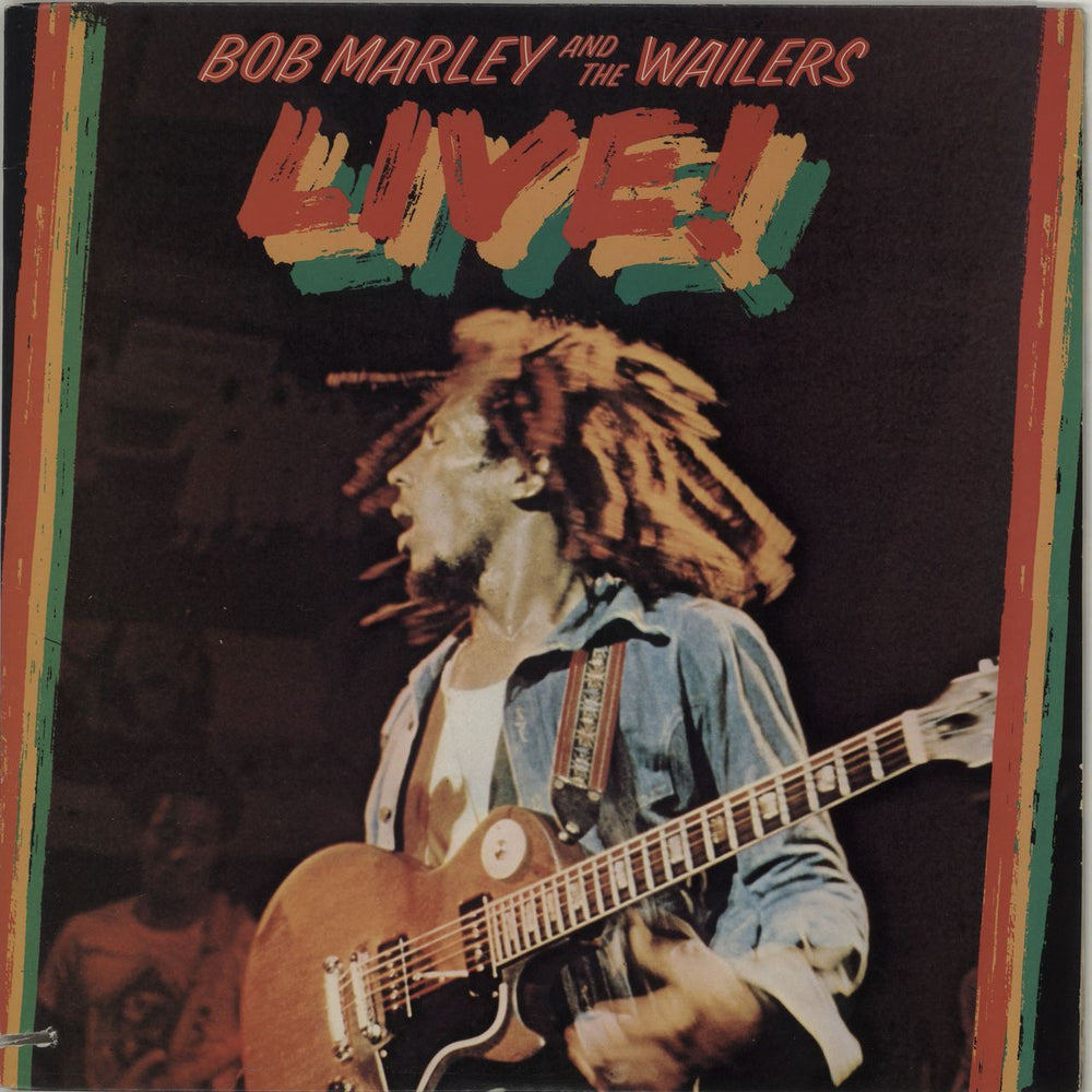 Bob Marley & The Wailers Live! US vinyl LP album (LP record) ILPS9376