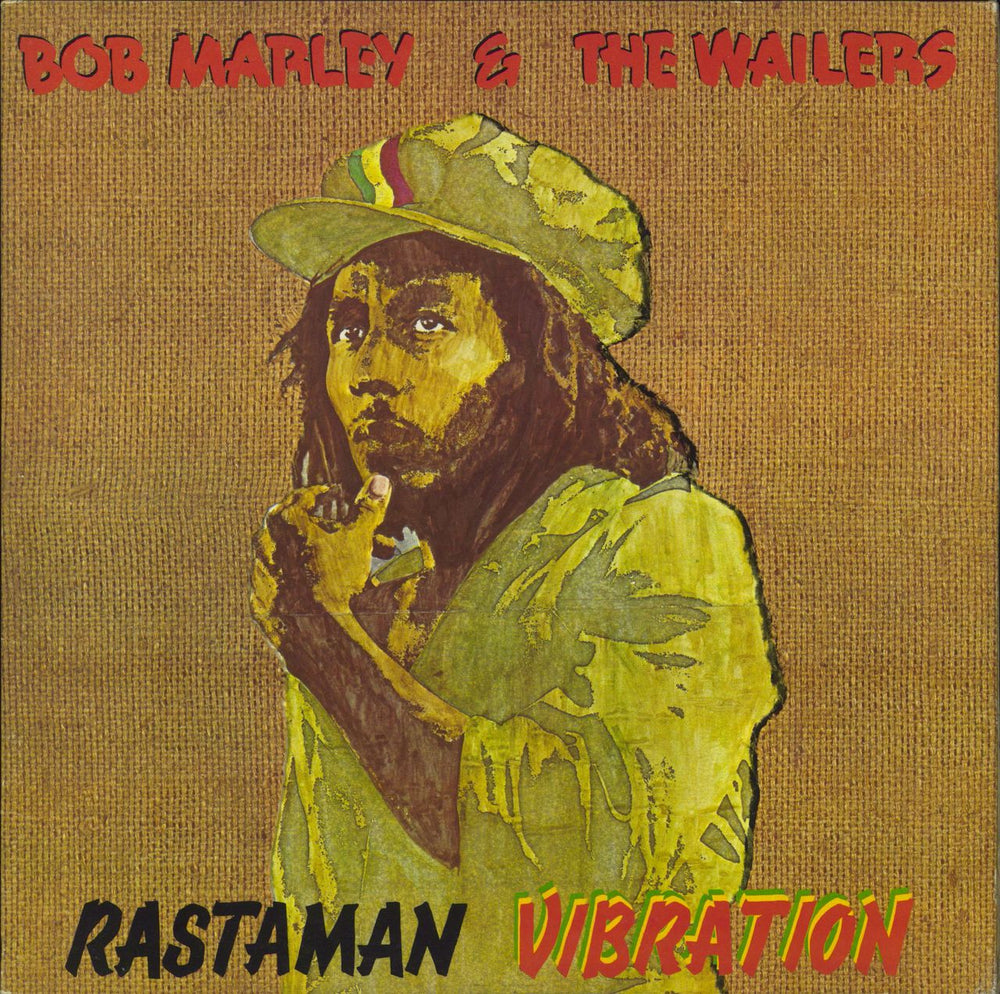 Bob Marley & The Wailers Rastaman Vibration + Booklet UK vinyl LP album (LP record) ILPS9383