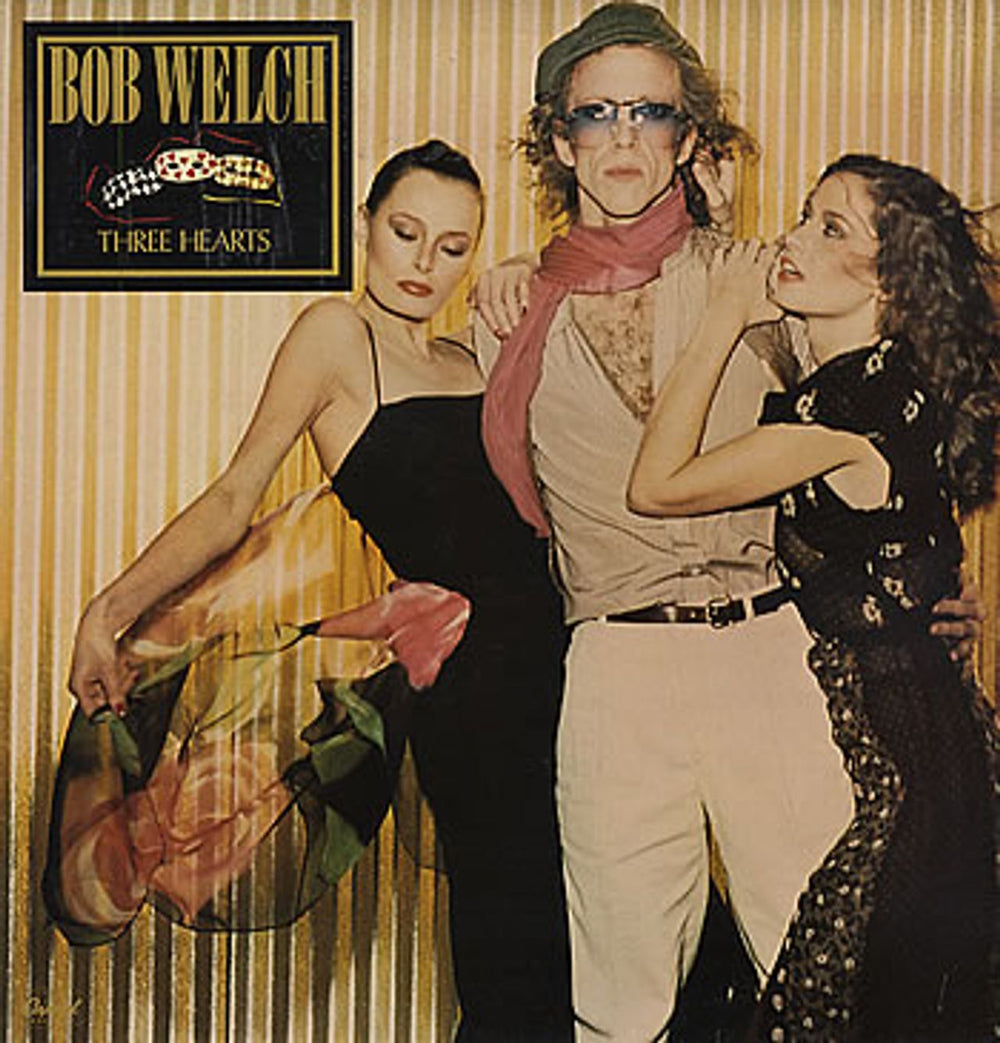 Bob Welch Three Hearts UK vinyl LP album (LP record) EA-ST11907