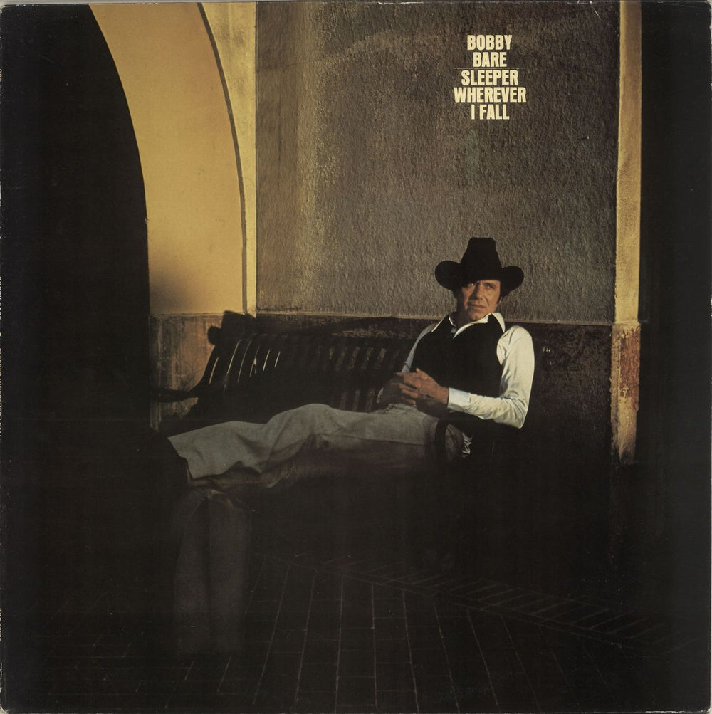 Bobby Bare Sleeper Wherever I Fall UK vinyl LP album (LP record) 83533
