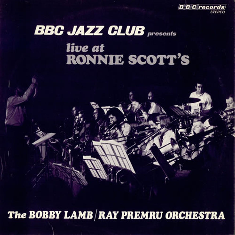 Bobby Lamb Live At Ronnie Scott's UK vinyl LP album (LP record) REC116S