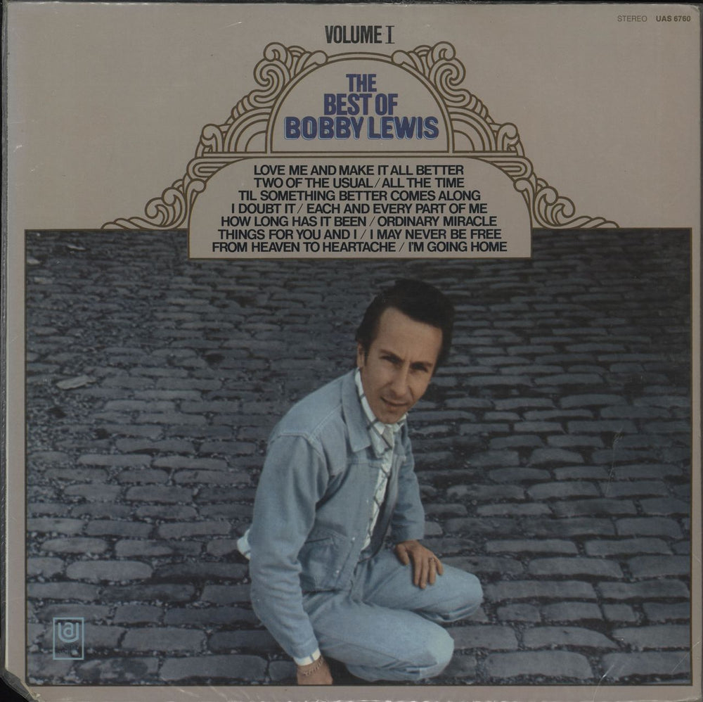 Bobby Lewis (Country) The Best Of Bobby Lewis Volume I US vinyl LP album (LP record) UAS6760