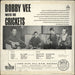 Bobby Vee Bobby Vee Meets The Crickets - VG UK vinyl LP album (LP record)