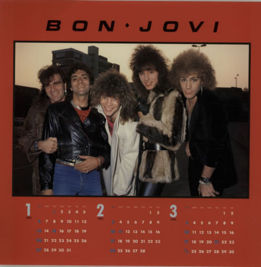 Bon Jovi Burning For Love + Calendar & Obi Japanese 12" vinyl single (12 inch record / Maxi-single) BON12BU00529