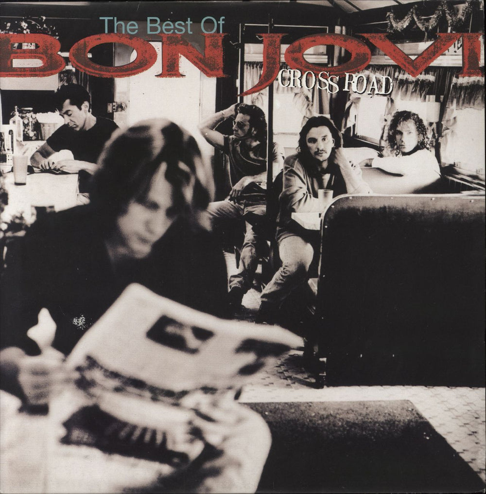 Bon Jovi Cross Road: The Best Of UK 2-LP vinyl record set (Double LP Album) 522936-1