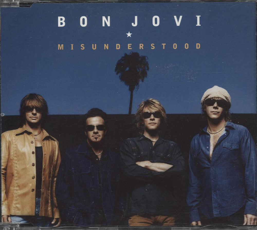 Bon Jovi Misunderstood UK Promo CD single (CD5 / 5") JOVICDP6