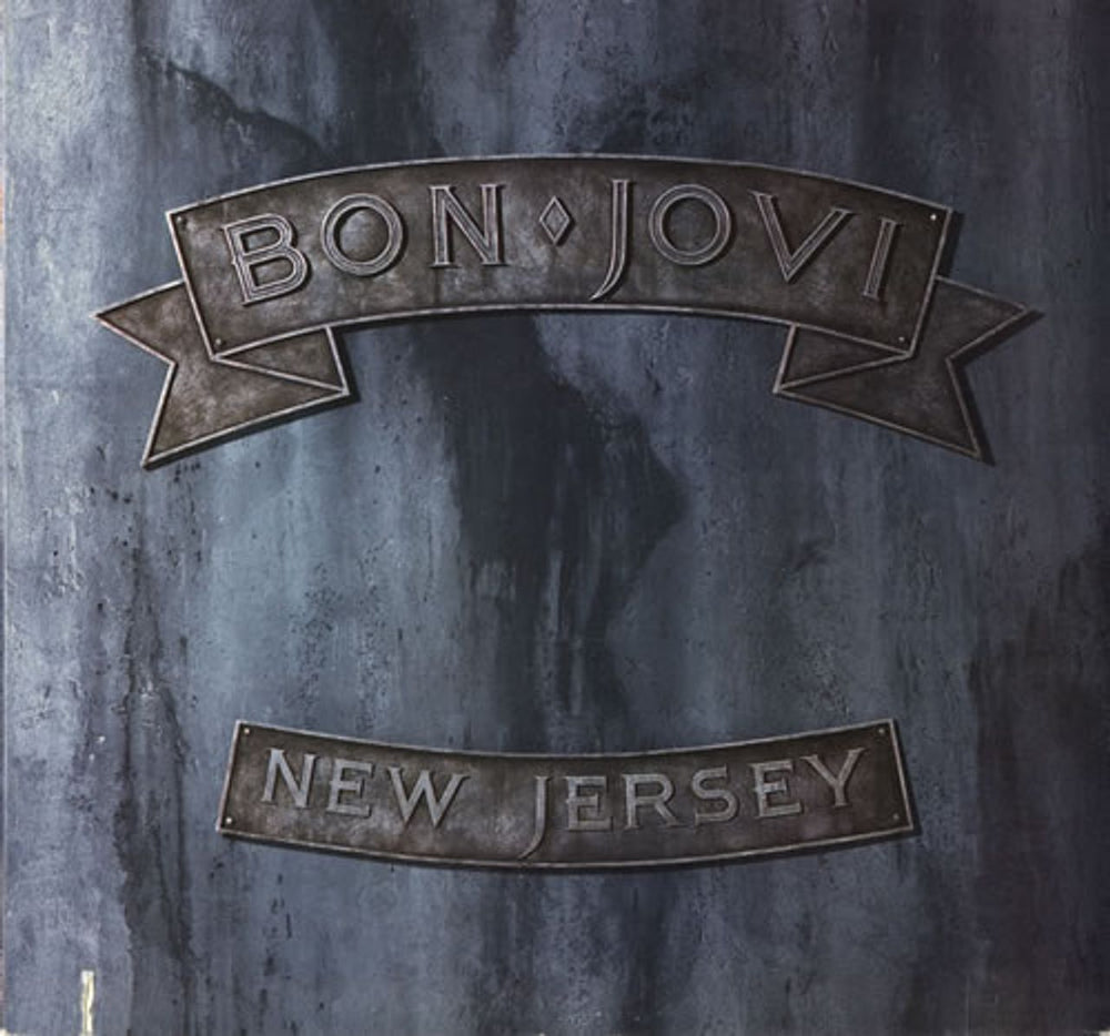 Bon Jovi New Jersey US vinyl LP album (LP record) 836345-1