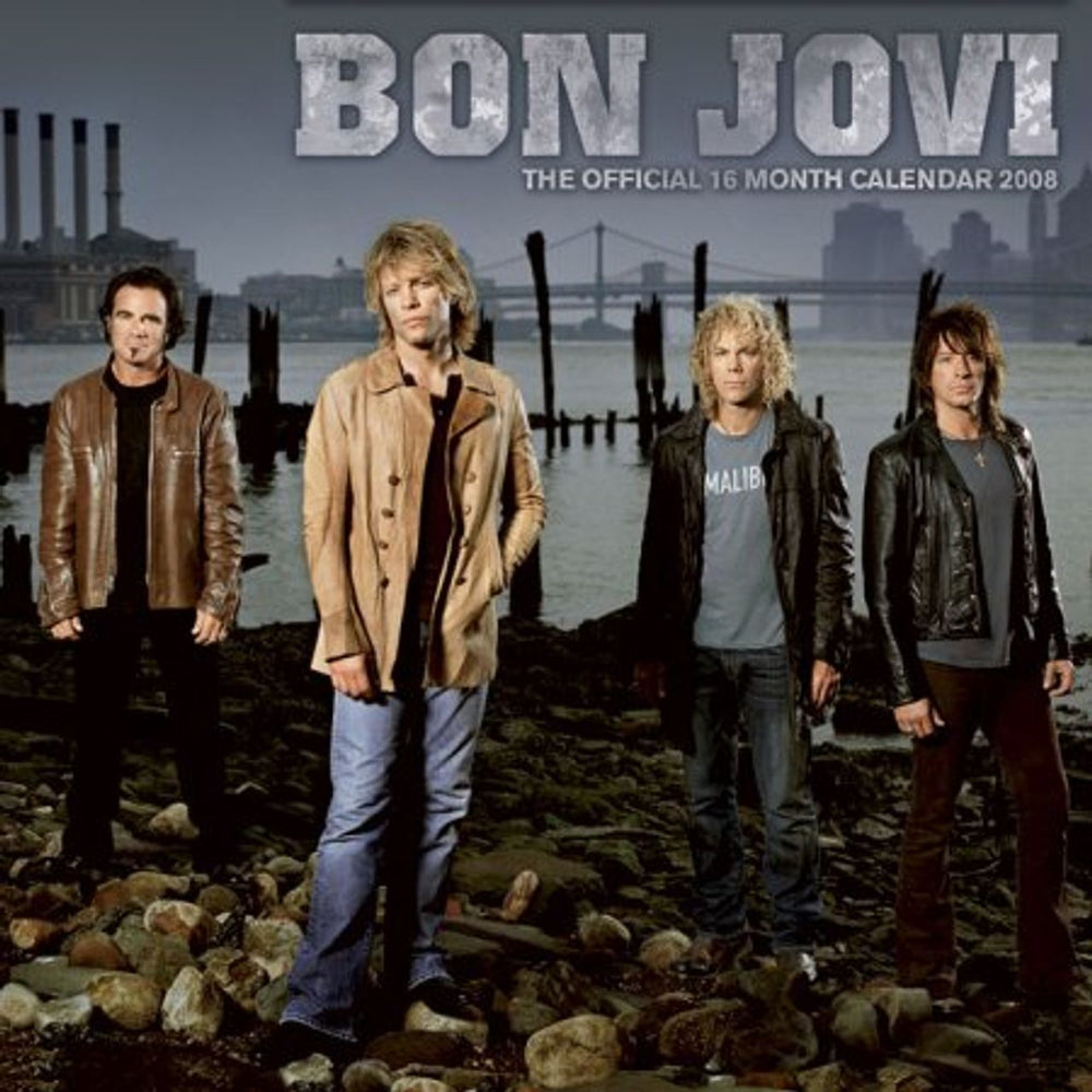 Bon Jovi Official Calendar 2008 UK calendar C10403