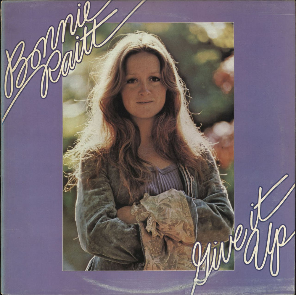 Bonnie Raitt Give It Up - 3rd UK vinyl LP album (LP record) K46189