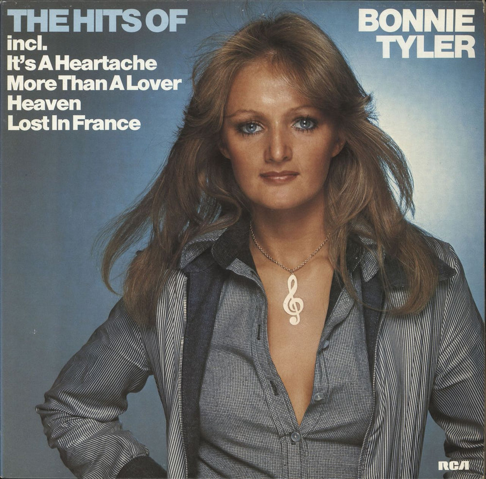 Bonnie Tyler The Hits Of Bonnie Tyler German vinyl LP album (LP record) PL25139