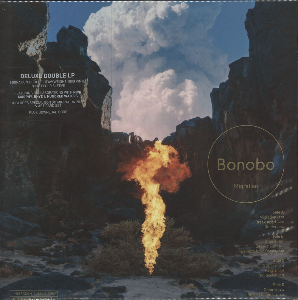 Bonobo Migration - 180gm Vinyl - Complete UK 2-LP vinyl record set (Double LP Album) ZEN236X