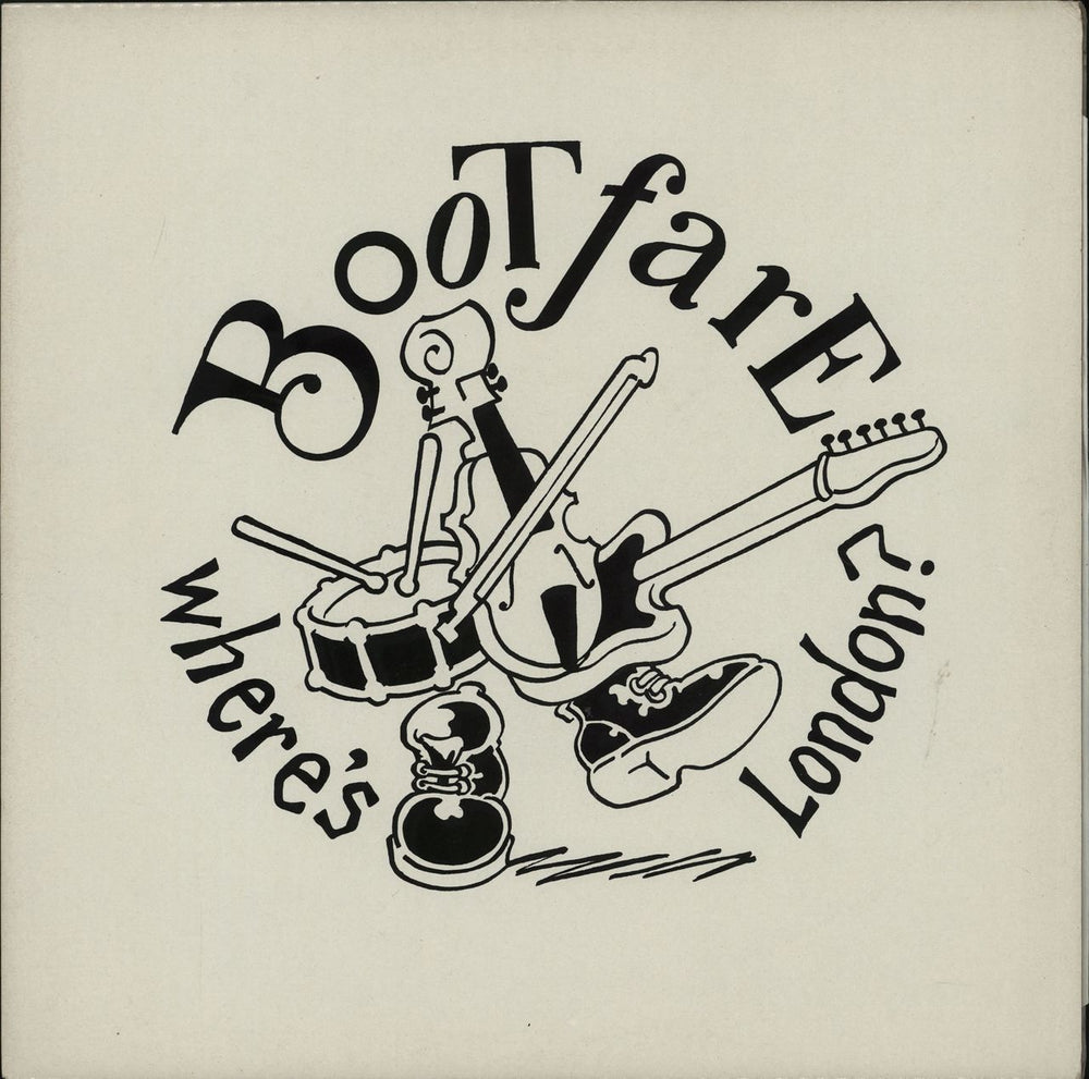 Bootfare Where's London UK vinyl LP album (LP record) BUZZLP001