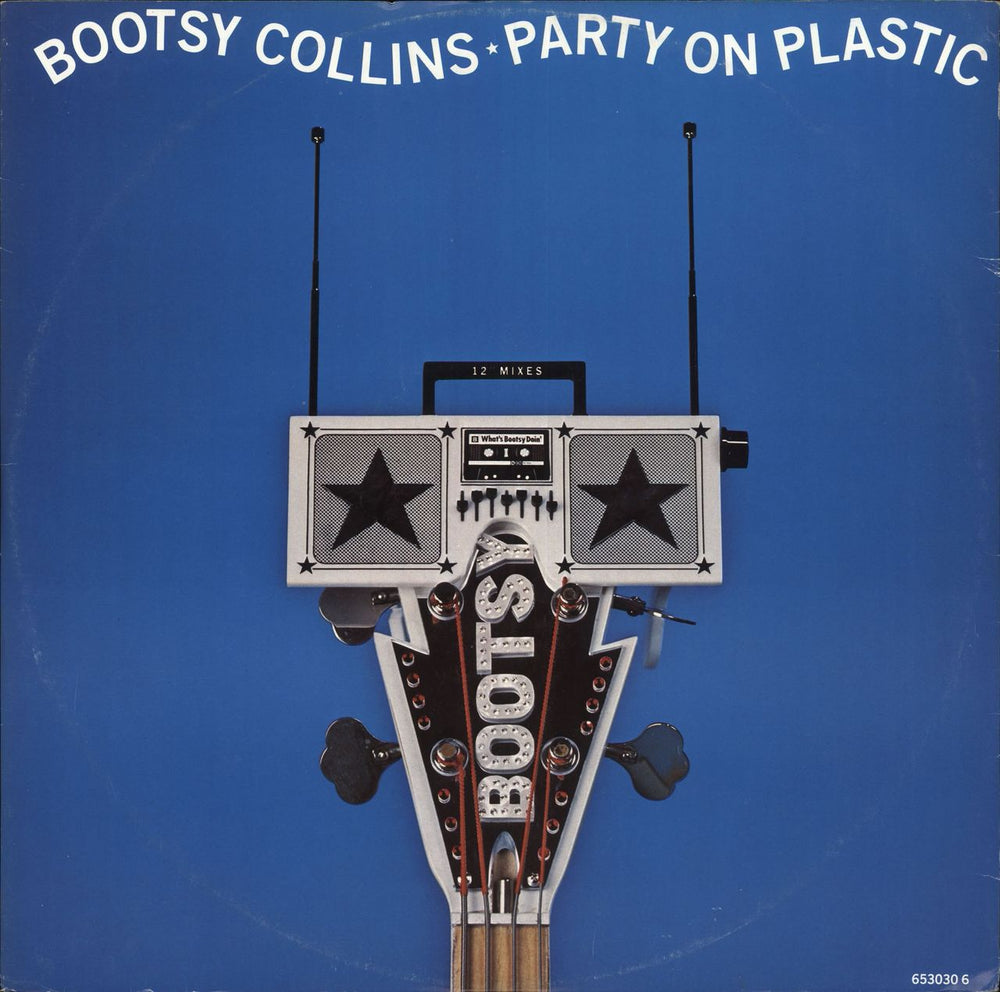 Bootsy Collins Party On Plastic UK 12" vinyl single (12 inch record / Maxi-single) 6530306