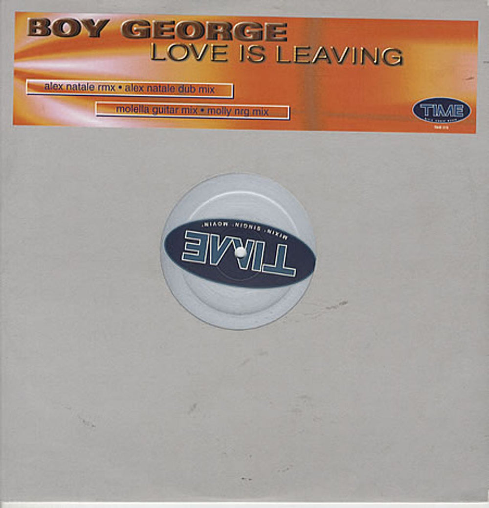 Boy George Love Is Leaving Italian 12" vinyl single (12 inch record / Maxi-single) TIME078