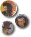 Boy George Set of 3 Badges UK badge 3 BADGES