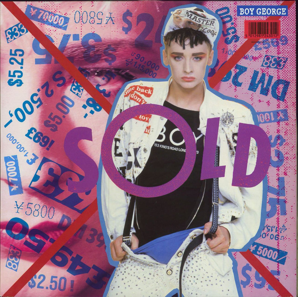 Boy George Sold UK vinyl LP album (LP record) V2430