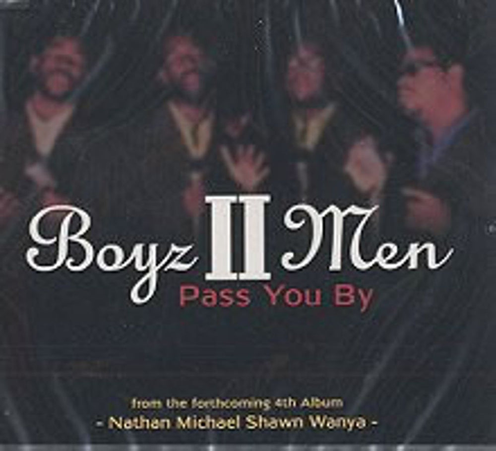 Boyz II Men Pass You By Japanese Promo CD single (CD5 / 5") 4DCP-3085