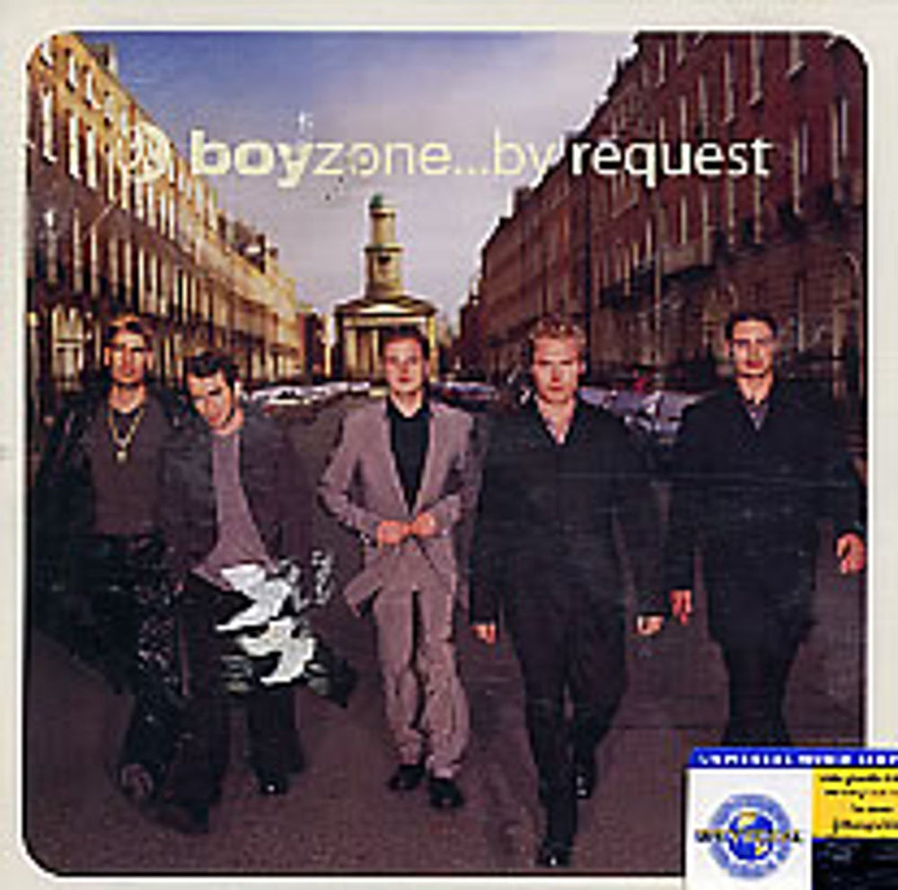 Boyzone By Request - Tower Records card pack Thailand Promo CD album (CDLP) 547404-2