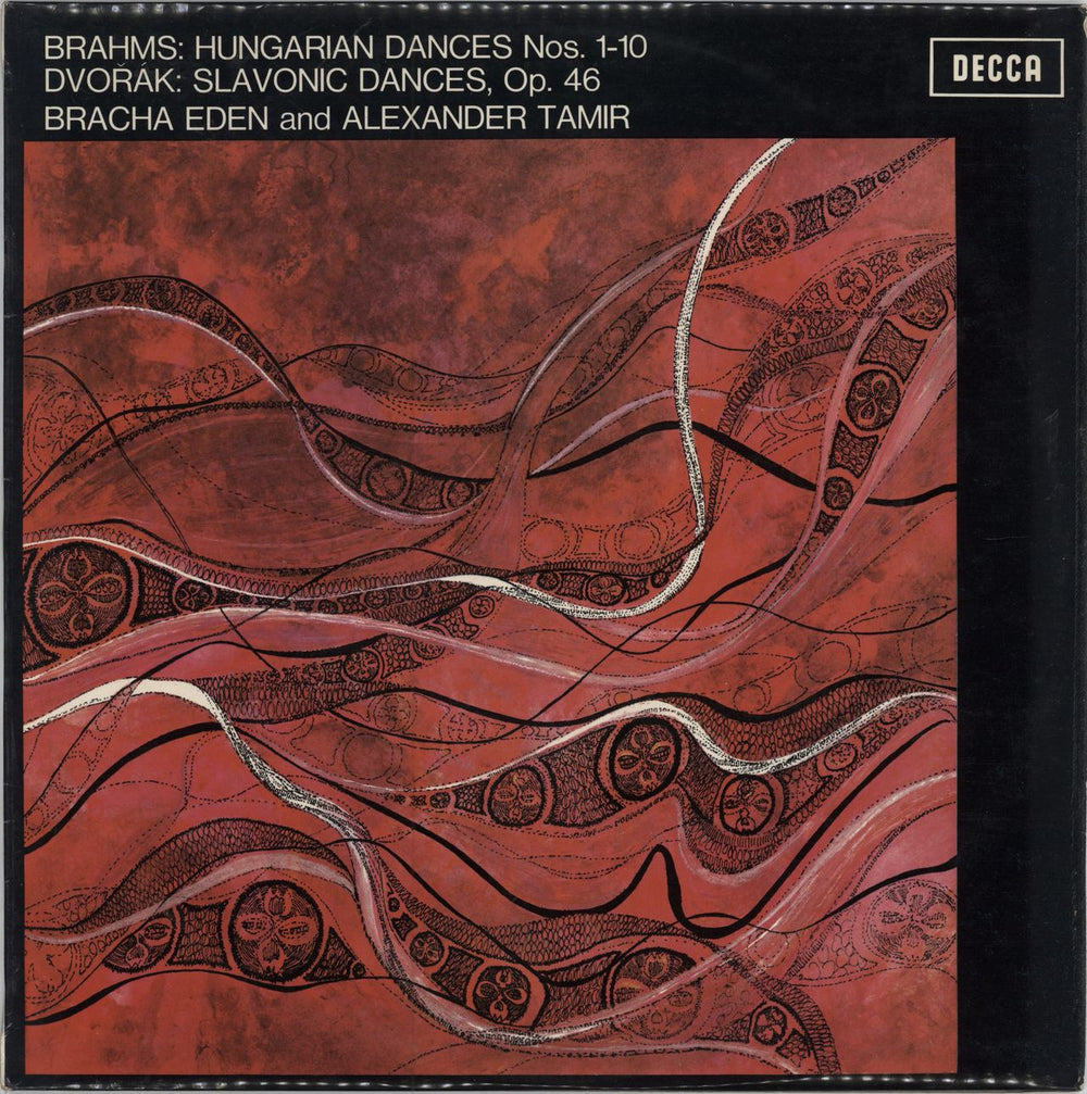 Bracha Eden & Alexander Tamir Brahms: Hungarian Dances Nos. 1-10 / Dvorák: Slavonic Dances, Op. 46 UK vinyl LP album (LP record) SXL6389