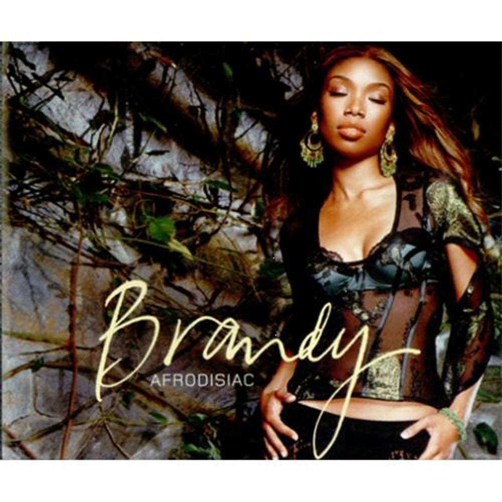 Brandy Afrodisiac European Promo CD single (CD5 / 5") PR015026