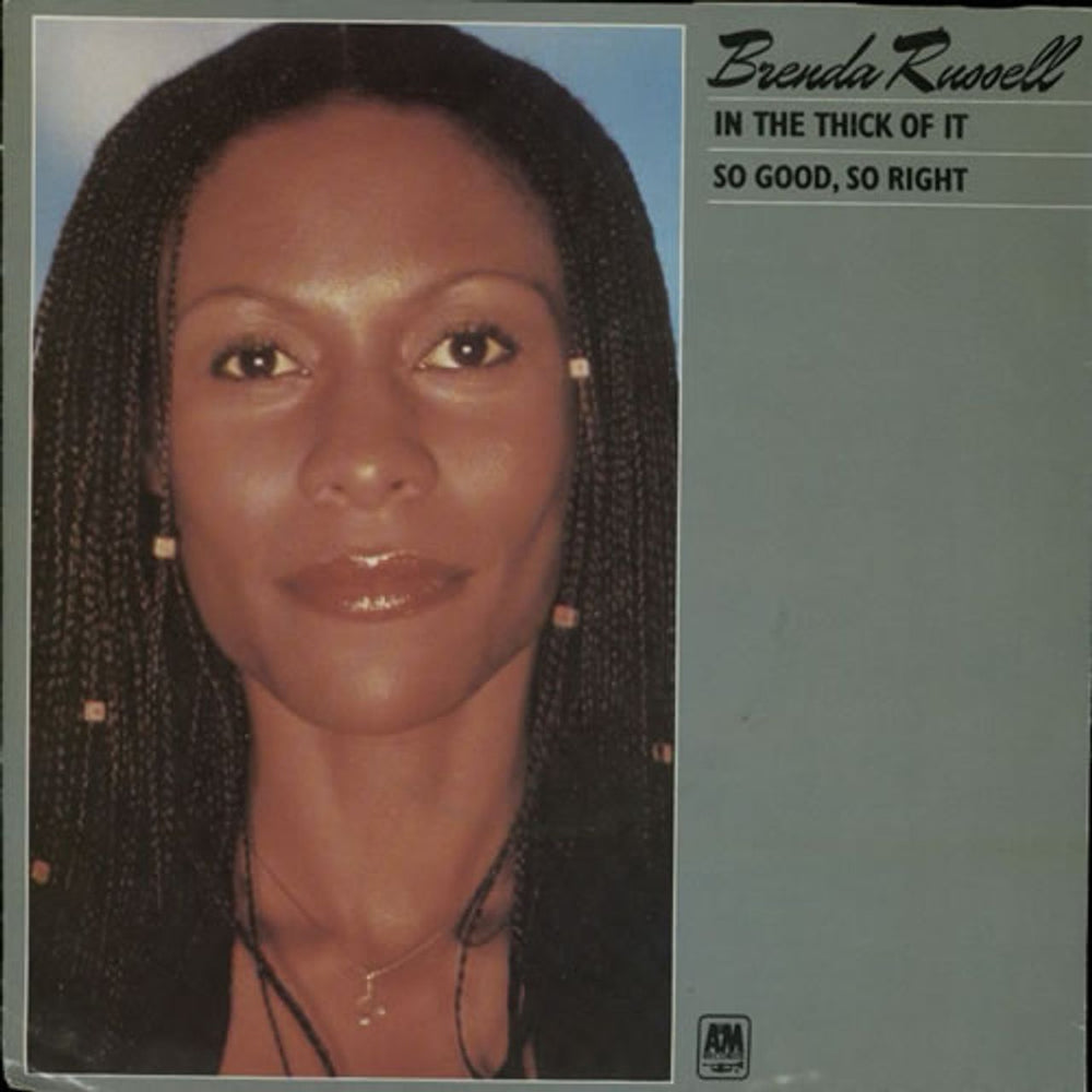 Brenda Russell In The Thick Of It UK 7" vinyl single (7 inch record / 45) AMS7515