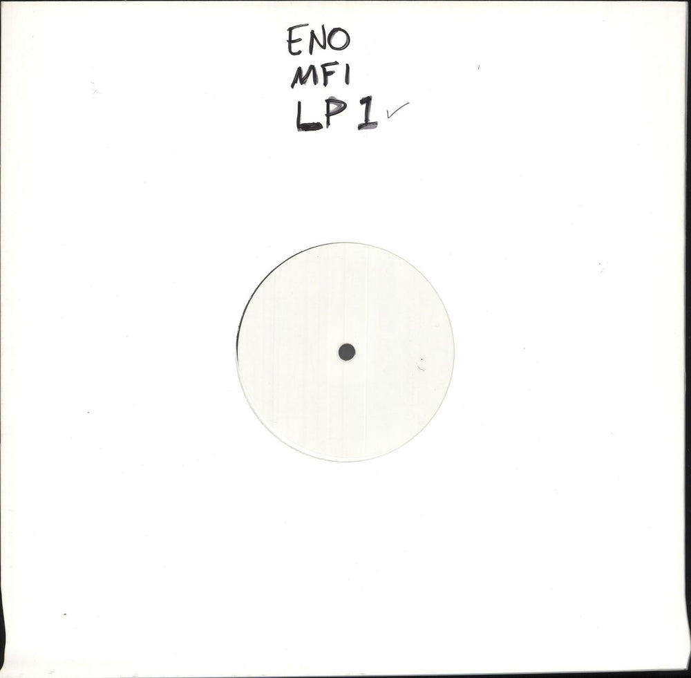 Brian Eno Music For Installations UK Vinyl Box Set 9 WHITE LABEL LPS