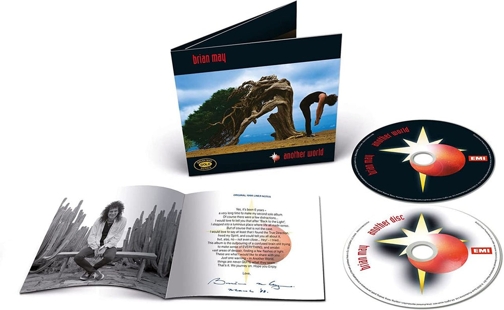 Brian May Another World - Expanded Edition - Sealed UK 2 CD album set (Double CD) 00602438623112