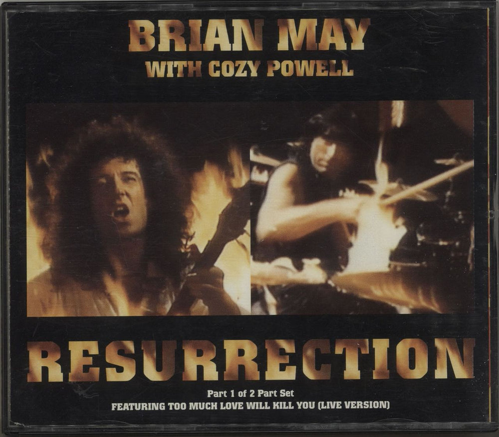 Brian May Resurrection UK 2-CD single set (Double CD single) CDR/S6351