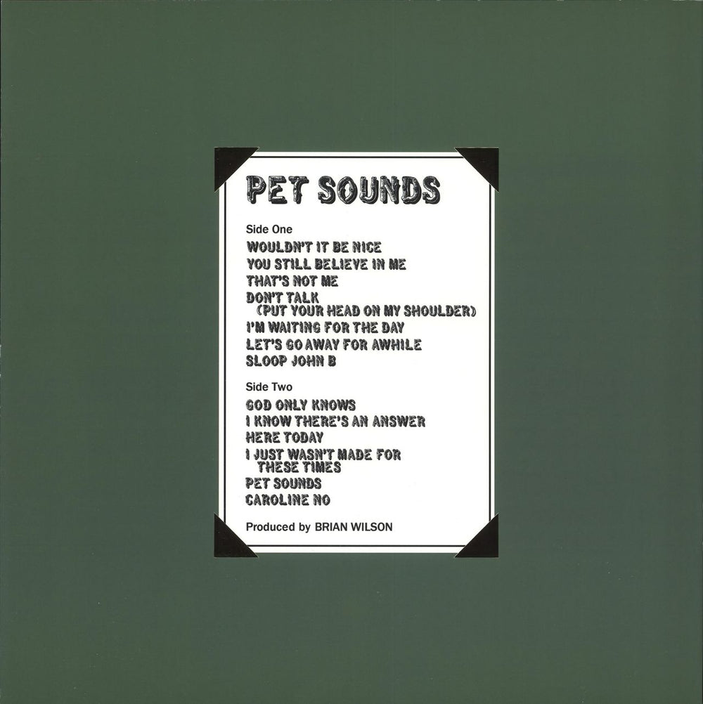 Brian Wilson Pet Sounds 2017 Tour UK tour programme BWITRPE684305