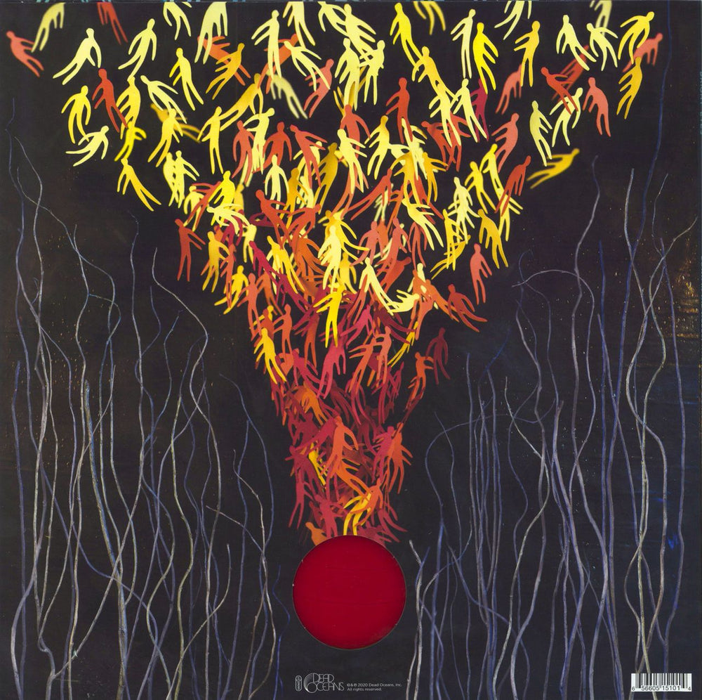 Bright Eyes Down In The Weeds, Where The World Once Was - Red & Orange Vinyl UK 2-LP vinyl record set (Double LP Album)