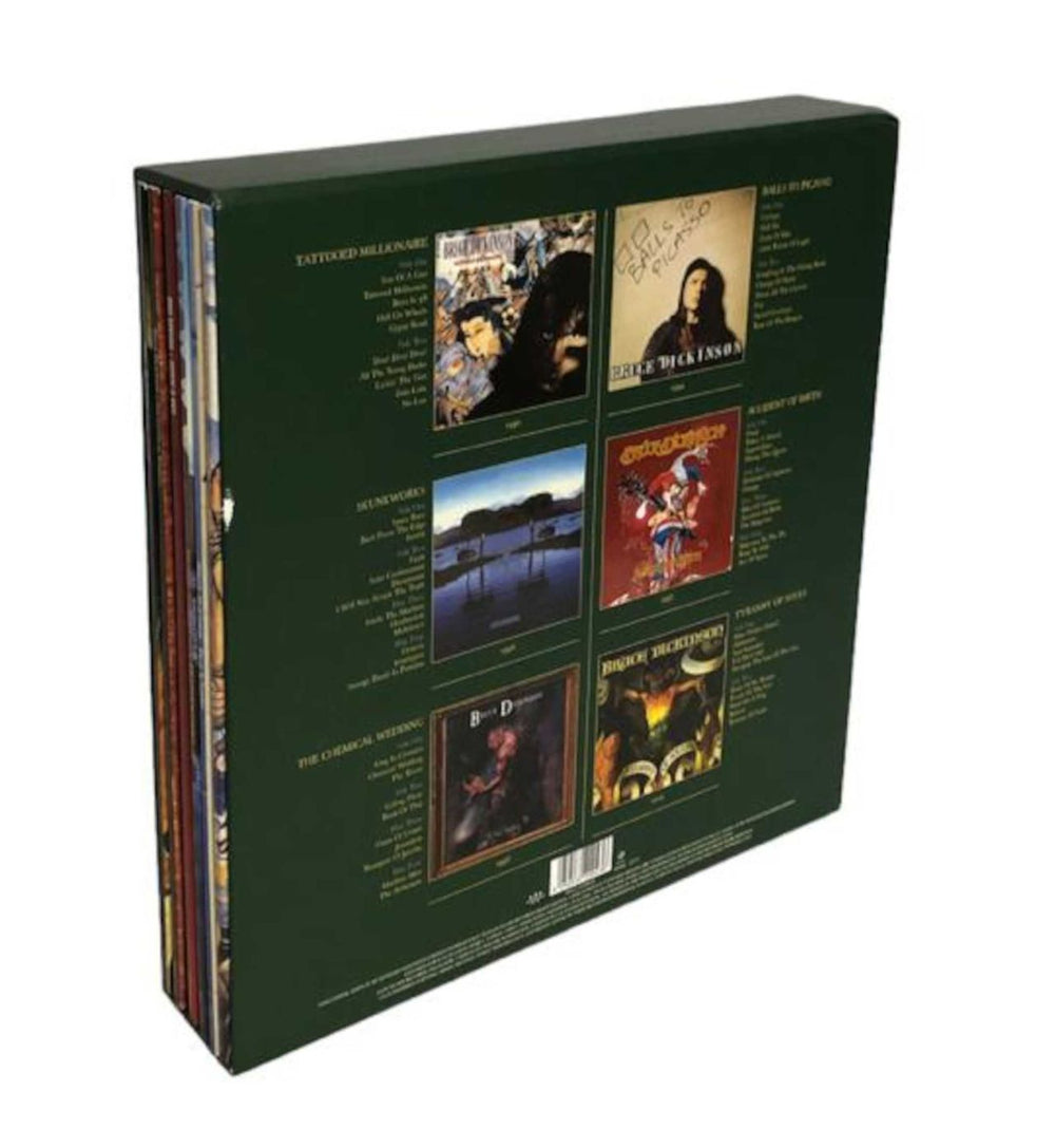 Bruce Dickinson Soloworks 1990 - 2005 UK Vinyl Box Set BRDVXSO800240