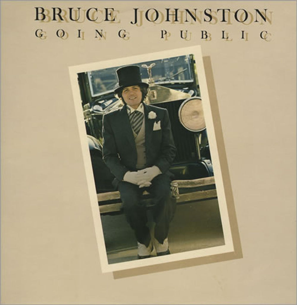 Bruce Johnston Going Public UK vinyl LP album (LP record) CBS81854