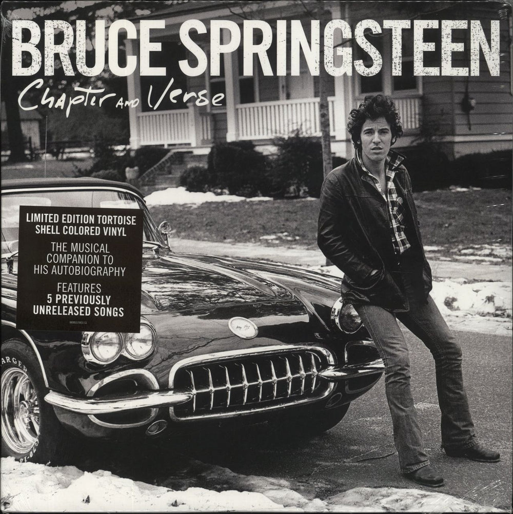 Bruce Springsteen Chapter And Verse - Tortoise Shell Vinyl - Sealed UK 2-LP vinyl record set (Double LP Album) 88985370831