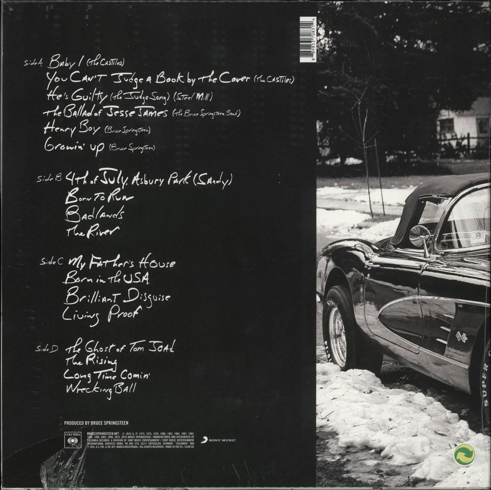 Bruce Springsteen Chapter And Verse - Tortoise Shell Vinyl - Sealed UK 2-LP vinyl record set (Double LP Album) 889853708314