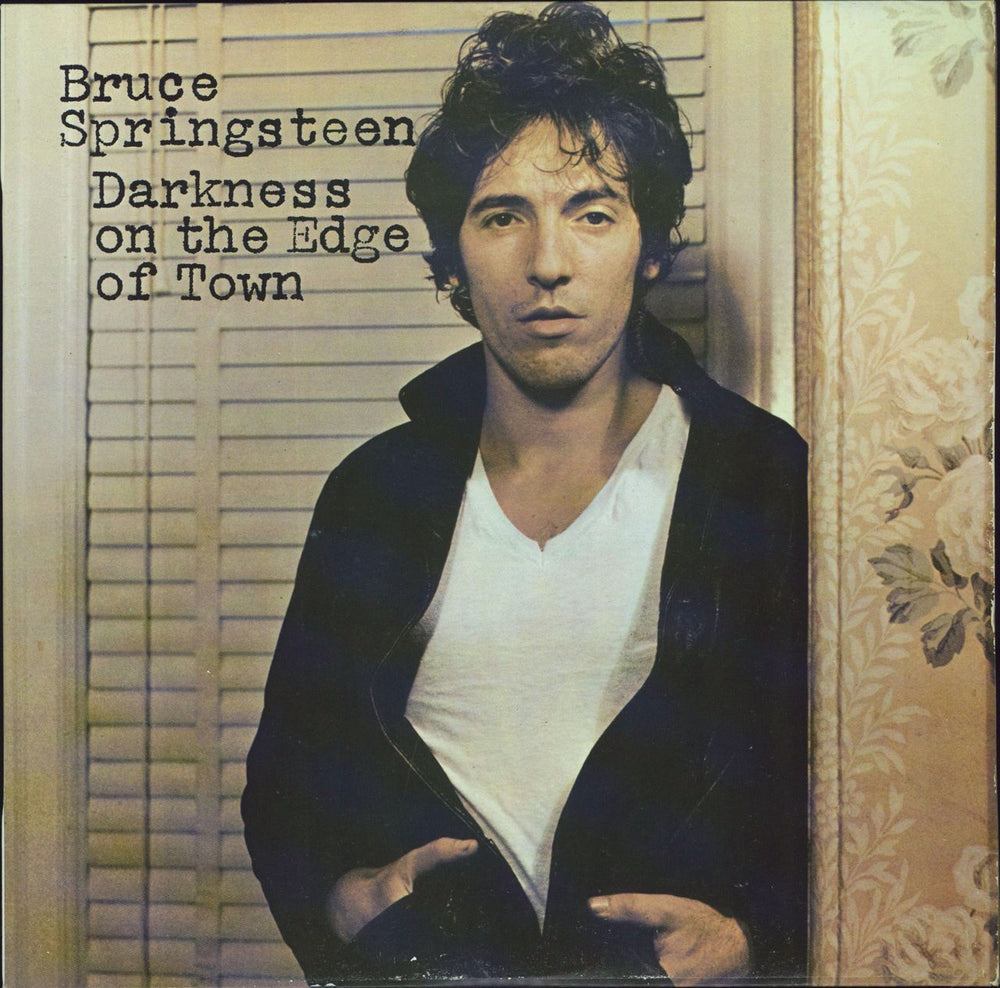 Bruce Springsteen Darkness On The Edge Of Town Greek vinyl LP album (LP record) CBS86061