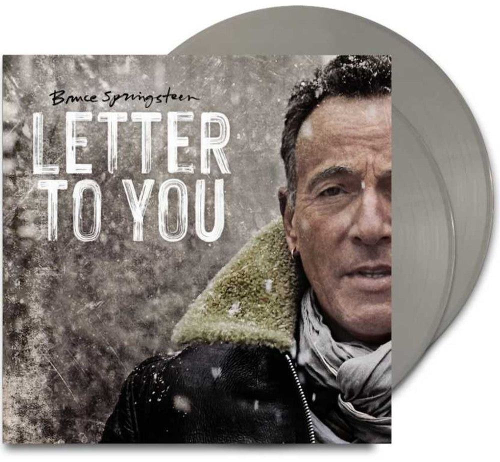 Bruce Springsteen Letter To You - Grey Vinyl - Sealed UK 2-LP vinyl record set (Double LP Album) SPR2LLE755102