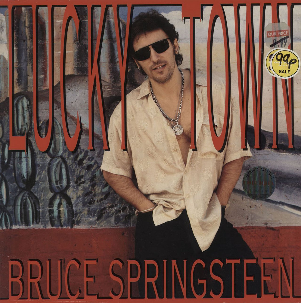 Bruce Springsteen Lucky Town Dutch vinyl LP album (LP record) 4714241