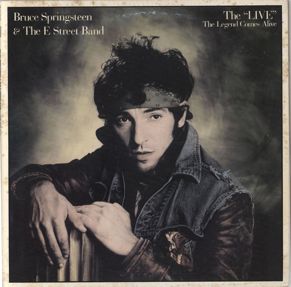 Bruce Springsteen The 'Live' - The Legend Comes Alive - EX Japanese Promo vinyl LP album (LP record) XDAP-93156