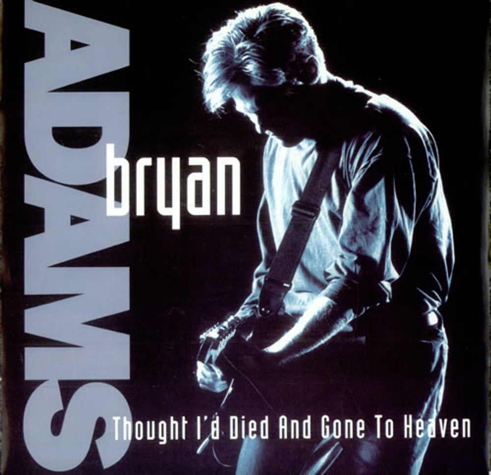 Bryan Adams Thought I'd Died And Gone To Heaven UK 7" vinyl single (7 inch record / 45) AM848