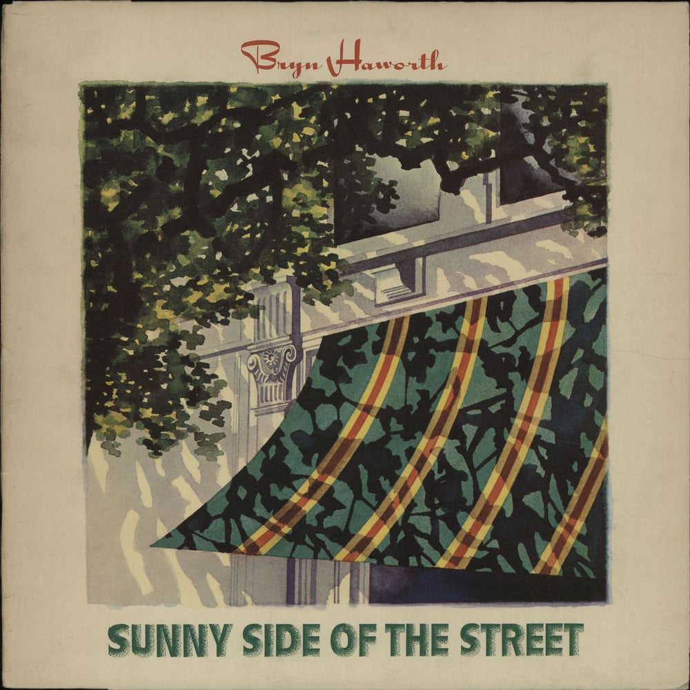 Bryn Haworth Sunny Side Of The Street - 2nd + Lyric Inner UK vinyl LP album (LP record) ILPS9332