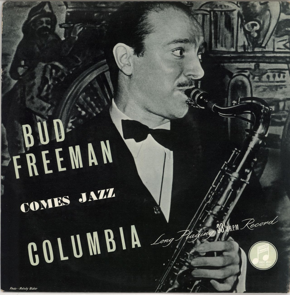 Bud Freeman Comes Jazz UK 10" vinyl single (10 inch record) 33S1016