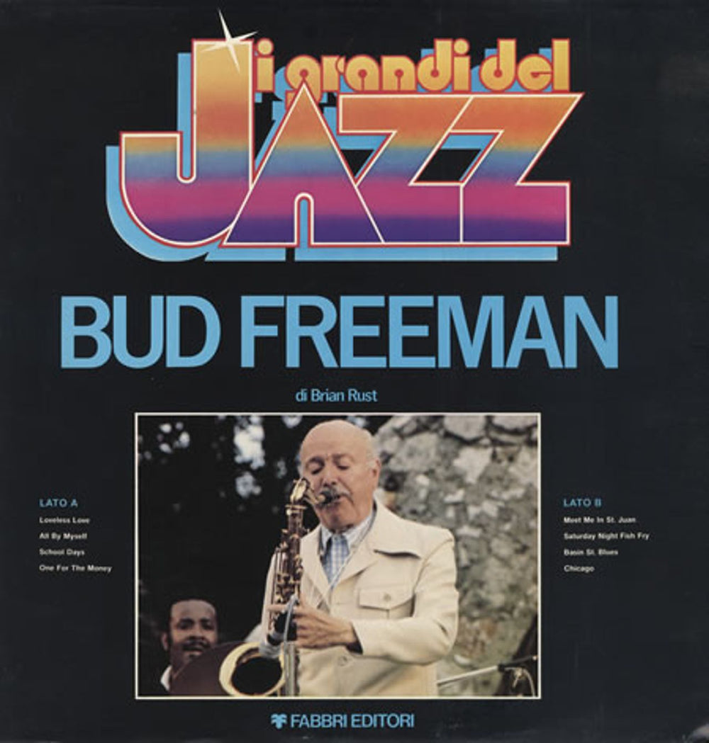 Bud Freeman I Grandi Del Jazz #55 Italian vinyl LP album (LP record) GDJ55